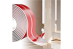 AIDEHUAKEJI Tile Trim, Wall Corner Protectors, Self Adhesive Plastic Trim, Flexible Worktop Edging Strip for Tile Edging, Ceiling, Furniture, Countertop Frame (Bright White 2cm×2.5m)