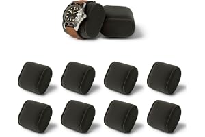 TAWBURY Bayswater Watch Box Kuddar - Extra Small | 16,5 cm / 6,5 tum Omkrets | 55 mm/2,2 tum Bredd