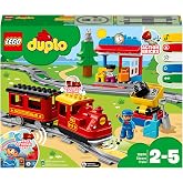 LEGO DUPLO Buharlı Tren 10874 Eğlence Oyuncağı - 2 Yaş ve &Uuml;zeri &Ccedil;ocuklar i&ccedil;in Oyuncak Yapım Seti, Doğum G&uuml;n&uuml; Hediyesi Fikri(5