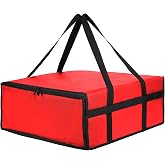 musbus Pizza Ticari Yalıtımlı Gıda Dağıtım &Ccedil;antası - 20" x 10" x 10" Su Ge&ccedil;irmez Teslimat &Ccedil;antası