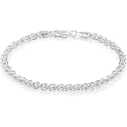 Pulsera Ajustable Tuscany Silver - Plata 925 Con Piedra Natal De Octubre (Ópalo Blanco)