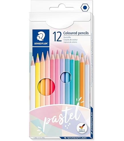 CRAYOLA Pastell Art Case – über 50 Teile: Buntstifte, Marker, Bleistifte, Aufkleber & Papier, Für Kinder Ab 4