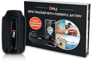 PAJ GPS - POWER FINDER 2G - Magnetic GPS Tracker for Cars, Other Vehicles and Business - UK & Worldwide Real Time Tracking, Safe Area, Route Memory System and Alarms - Battery up to 90 Days (standby)