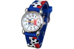 ERNEST Montre Enfant Garcon Equipe DE France Les Bleus Football