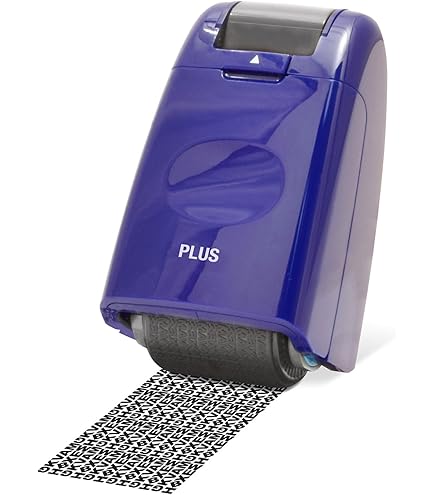 Hundnsney 5-Teilige Sichtschutz-Stempelrolle ID-Schutzrolle Stempel