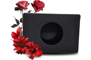 Blanc HYGIENIC Hygienetütenspender FIX – Hygienespender für Damenhygienebeutel, für Wandmontage, Spender aus ABS und Softtouch, Beutel separat erhältlich, Schwarz