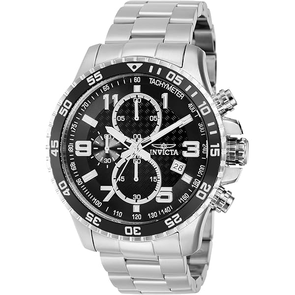 Montre Invicta Aviator 49648 Pour Homme - Boîtier Acier Inoxydable 50 Mm, étanche 10 Bars - Style Pilote - 7