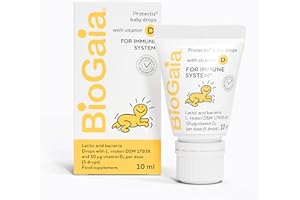 BioGaia Protectis Baby Drops with Vitamin D | Probiotic Supplement for Newborns, Infants & Babies | Daily Digestive & Immune Support with 100 Million Live L. Reuteri | Features LongevityGuard | 10 ml