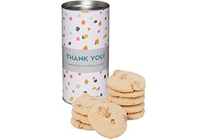 Infinity Brands Thank You Toasted Marshmallow Cookies Gift Tube 150 g