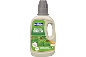 FERTILIGÈNE FERTILIGENE FEPO400 - Engrais Liquide Arbustes en pots et Petits Conifères 400 ml - Arbustes plus verts en 7 jours - Nourriture équilibrée - Formule à base de minéraux - Pour 128 L de solution diluée