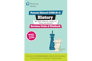 Pearson REVISE Edexcel GCSE History The USA, 1954-75 conflict at home and abroad Revision Guide and Workbook incl. online revision - for 2026, 2027 exams