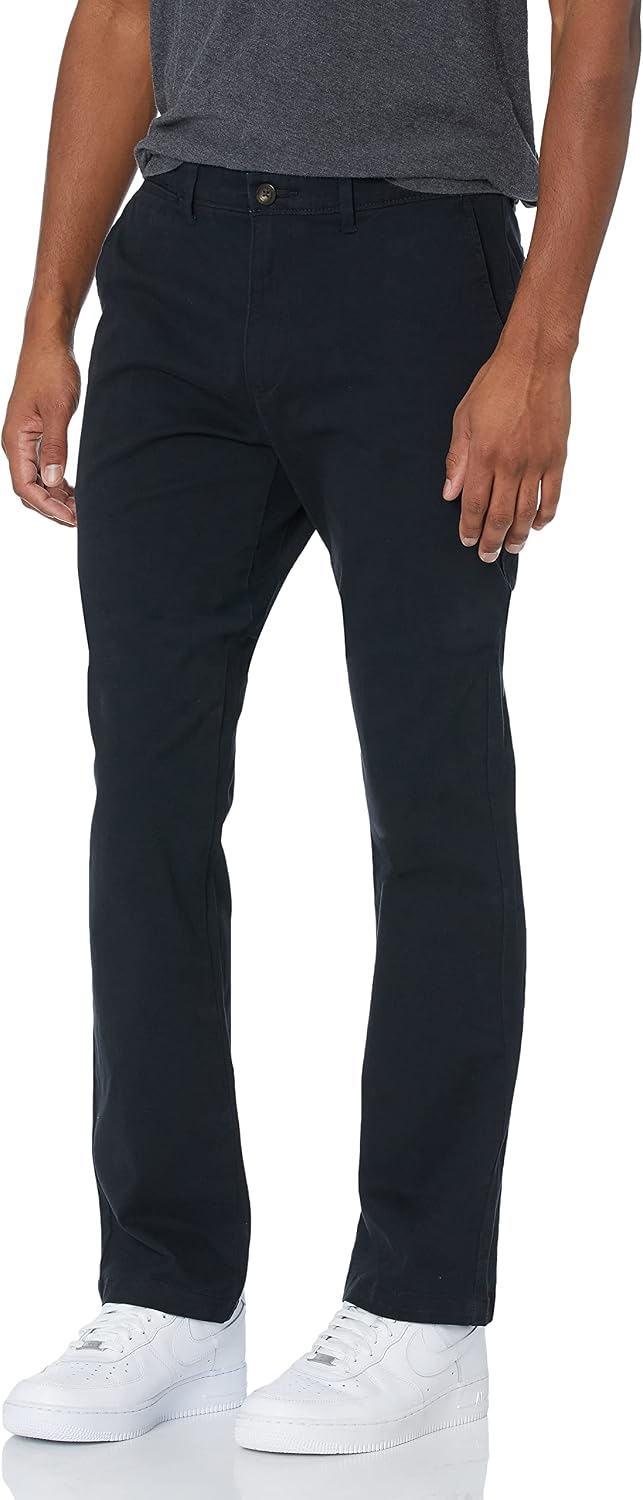 Amazon Essentials Men's Athletic Fit Casual Stretch Chino Work Trousers (Available in Big & Tall)