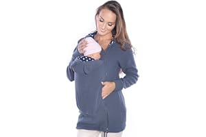 MijaCulture Kurtka / sweter polarowy do noszenia sweter do noszenia dla obu 3073A