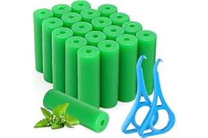 BVN Aligner Chewies, 20 Pezzi Allineatore Dentale da Masticare e 2 Pezzi di Strumenti di Rimozione Allineatore, Seater Aligner di Vassoio, Seater Allineatore Aligner Chewies, Verde