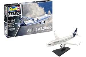 Revell Maquette d'avion Airbus A320 Neo, Échelle 1 : 144