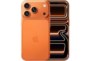 Apple iPhone 17 Pro 256 GB: display 6,3", ProMotion fino a 120Hz, chip A19 Pro, autonomia senza precedenti, sistema di fotocamere Pro Fusion con fotocamera frontale Center Stage; Arancione cosmico