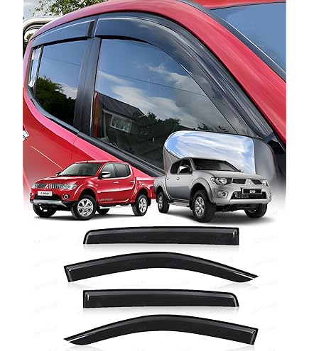Rain Guards Or Wind Deflector For Mitsubishi L200 Triton 2006-2013