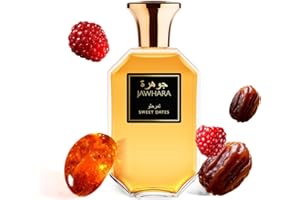 Jawhara Collection Sweet Dates Unisex Eau de Parfum, Ambery Fruity Fragrance, With Vanilla, Date Accord & Patchouli, 100ml