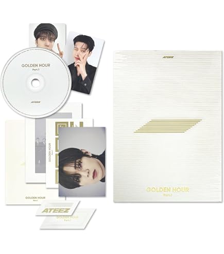 KQ Entertainment ATEEZ - Zero: Fever Part.2 (6e Mini Album) Album Gevouwen Poster Extra Set Fotokaarten (A ver