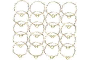 CORHAD 20pcs Ot Clasp Bracelet Bulk Jewelry Gold Jewlery Bulk Bracelets Chic Bracelet Chains Alloy Bracelets Ot Toggle Clasp Bracelet Chains Alloy Bracelet Link Chains Woman Jewelry Chic