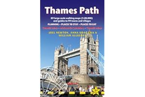 Thames Path: Thames Head to Woolwich (London) & London to Thames Head (Trailblazer British Walking Guides), Planning, Places to Stay, Places to Eat: ... Head: Planning, Places to Stay, Places to Eat