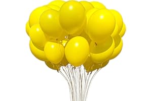 JARTTY Palloncini Giallo Palloncini Gialli Lattice Opaco Palloncino Festa 40cm 50pezzi Fidanzamento Matrimonio Compleanno Battesimo Decorazione