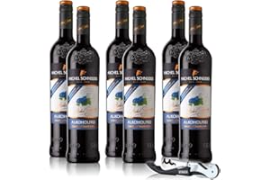 ‎MICHEL SCHNEIDER 6 Flaschen Michel Schneider Cabernet Sauvignon, alkoholfreier Wein, sortenreines Rotwein Paket (6 x 0,75 l)