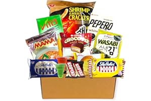 ZAZYS Korean Snack Treat Box Gift Hamper includes a great selection of delicious treats from Asia. Experience a taste of the world (UK Company)