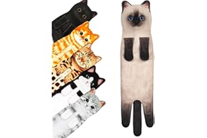 PAT JUUMG Regali Divertenti Gatto Asciugamani,Casa e Cucina Bagno Decorazioni Asciugamano,Oggetti Per La Casa,Gatto Gadget Utili,Originali Idee Regalo,Compleanno Regali Per Donna/Mamma/Amanti Dei Gatti
