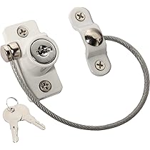 Limitatori Sicurezza Finestre Bambini - 2 Pezzi Con Chiavi, Bianco - Foto 11