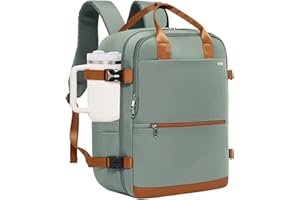 COOLIFE Bagages Cabine 45x36x20 Pour EasyJet Sac de Voyage, Sac a Dos Voyage Cabine Avion Bagage à Main Femme Homme 30L Sous Siege Bagage Sac De Voyage Pour Ordinateur Portable 13.3''