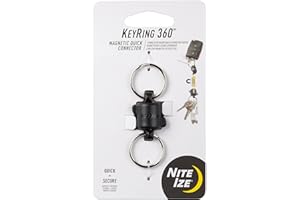 NITE IZE Nite-ize Brelok magnetyczny 360, magnetyczne pierścienie blokujące do kluczy