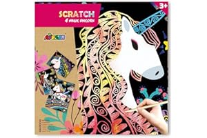 Avenir 6301545 Unicorno Scratch Magic Unicorn, Multicolore