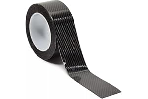 Arespark 6D Black Vinyl Wrap, Self-Adhesive Gloss Tape for Chrome Delete, Car Window Trim, DIY Vinyl Sticker Film. 5cmX700cm