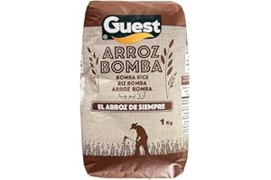 BIGBUY Riso GUEST Bomba 1 KG Paella Spagnolo Arroz Bomba