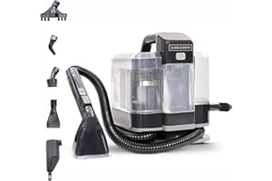 Olsen & Smith Portable Spot Cleaner Vacuum for Carpets, Upholstery & Car Interiors – Powerful Deep Cleaning Stain Remover, Lightweight Compact Machine for Home & Pet Messes