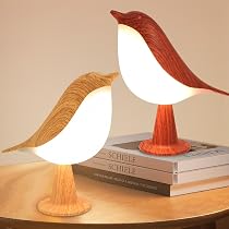 Lampe De Chevet Tactile Rechargeable | 3 Modes Lumière | 3000K-6000K | Design Oiseau | Fonction Aroma