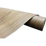 Elton Yellowish Brown Teak Wood Self Adhesive Wallpaper Furniture Film Waterproof oilproof Tile Sticker Kitchen Wall Paper For Walls Cabinets Cupboard Tabletop Shelf Kitchen counter Door & DIY Renovation projects (40 x 240 Cms )