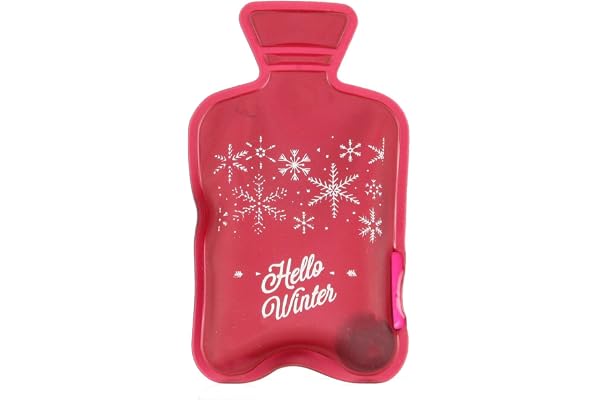 Mini Bouillotte Chaufferette Poche **Edition limitée Hiver 2018-2019** (Hello Winter Rose)