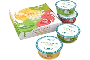 MAIKAI Pack of 4 Ice Cream for Dogs and Cats with Collagen + Inulin - Refreshing + Lactose-free Complementary Feed - Ready to Eat - Ideal for Lick Mats - Prebiotic for Healthy Joints