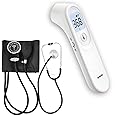 Newnik Sphygmomanometer (SP501) + Yuwell Infrared Thermometer (Yt-1) (Multicolor)