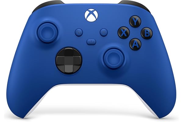 Xbox Manette sans Fil - Shock Blue Series X, Series S, One, Windows 10 & 11, Android et iOS