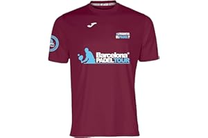 Barcelona Padel Tour | Maglietta Tecnica a Manica Corta | Joma Te gusta el pádel | Per Uomo | Padel Special Stampa | Abbigliamento Sportivo