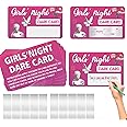 40Pcs Hen Party Games Scratch Off Dare Cards, Fun Hen Night Accessories, Girls Night Dare Card Game, Hen Do Games Cards for Girls Night Out Party Bachelorette Party Decorations