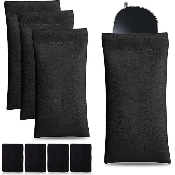 Custodie Occhiali Rigide 3 Custodie Rigide Per Occhiali Panni Pulizia - Design Floreale Retrò, Protezione Massima Custodie Rigide Occhiali - Foto 9