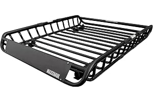 MaxxHaul 70115 takräcke i stål, 116,8 x 91,4 x 11,4 cm, för SUV och pickup, kapacitet: 68 kg