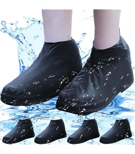 Waterproof Shoe Covers VARiSTY Pair Upgrade Reusable Not-Slip - Main Image