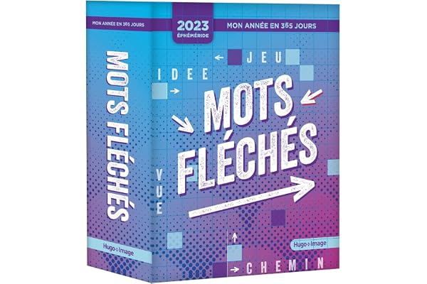 Mon année en 365 jours Mots fléchés 2023