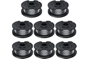 YWTESCH Ø1,6 mm-5m Länge Ersatzspule Kompatibel mit Bosch Geeignet für Akku Rasentrimmer EasyGrassCut,Enthält 8 Stück F016800569 Fadenspule