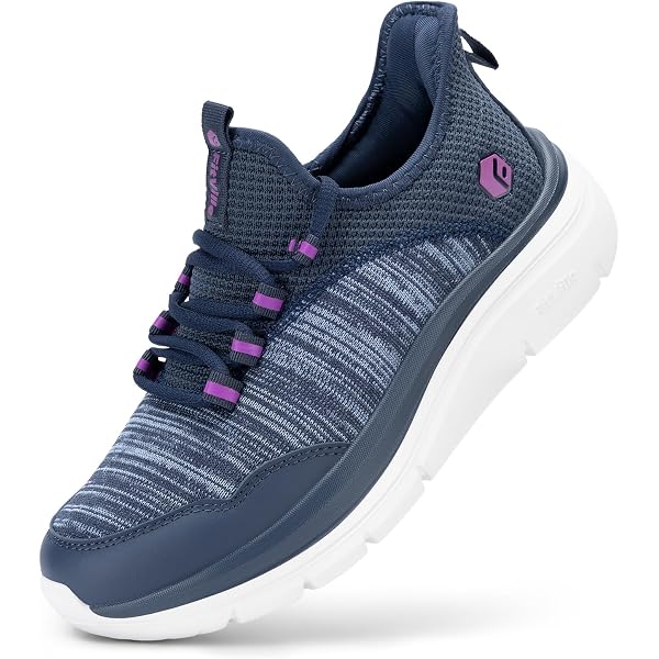 Baskets Orthopédiques Femme 2024 - Semelle Plateforme Amortissante - Tissu Mesh Respirant - Pour Sport, Marche, Fitness - 9